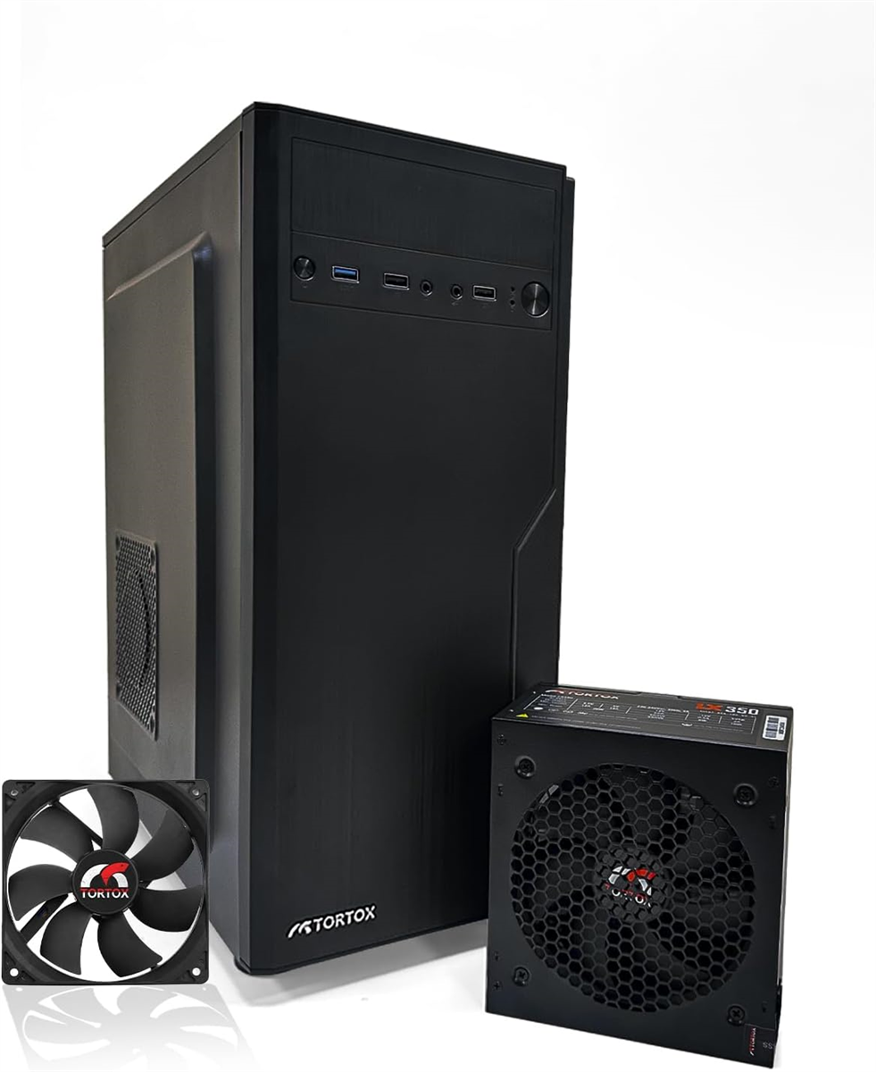 Tortox Zion ATX, ITX, M-ATX Gaming PC Case or Office PC Case